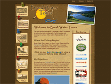 Tablet Screenshot of breakwatertours.com